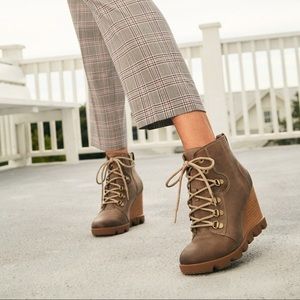 sorel joan uptown lace bootie